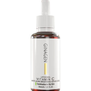 ژل سرم ویتامین C ژیناژن مدل Liposomal مناسب پوست چرب و مختلط حجم 30 میلی لیتر