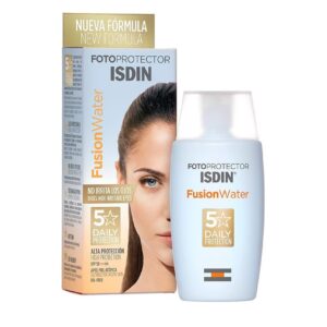 ضد آفتاب فیوژن واتر SPF50 بی رنگ ایزدین اصل